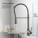 Kraus KPF-1612 Single Lever Pull Down Kitchen Faucet Chrome - Brand New