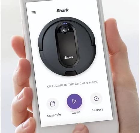 Shark Ninja Shark EZ Wi-Fi Robot Vacuum XL Self-Empty Base RV911AE - Black - Like New