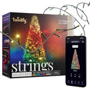 Twinkly App-Controlled 105ft Smart String LED Lights 400 RGB+W LEDs - White - Like New