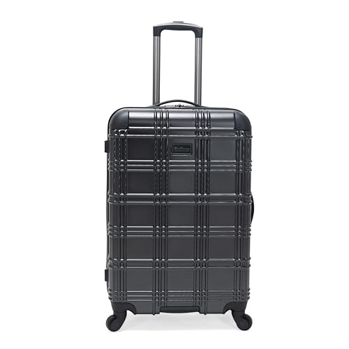 BEN SHERMAN NOTTINGHAM LIGHTWEIGHT HARDSIDE 4-WHEEL SPINNER TRAVEL LUGGAGE 24" - Like New