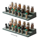 SIMPLEMADE 3-Tier Spice Rack Organizer Versatile Storage Shelf Expandable Sage - Like New