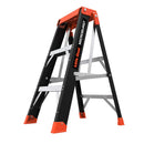 LITTLE GIANT LADDERS, MICROBURST, 3' STEPLADDER, FIBERGLASS (15703-001) - BLACK - Like New
