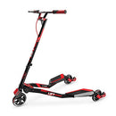 YVOLUTION FLIKER LIFT 3 WHEELS KIDS DRIFT SCOOTER WIGGLE SCOOTER AGE 7+ UNISEX - Like New