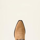 ARIAT WOMEN'S ARENA DIRT WESTERN BOOT TAN ROUGHOUT/TOFFEE CRUNCH - SIZE 9.5 - Like New