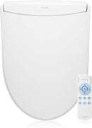 Brondell LS1800-EW Swash Electric Bidet Toilet Seat Oscillating Heated - White Like New