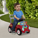 RADIO FLYER TODDLER CAR RIDE ON TODDLER TOYS FOR AGES 1-3 BABY TOYS - RED - Like New