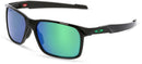 OAKLEY PORTAL X SUNGLASSES PRIZM JADE LENSES, 59-15-135 - BLACK/JADE - Like New