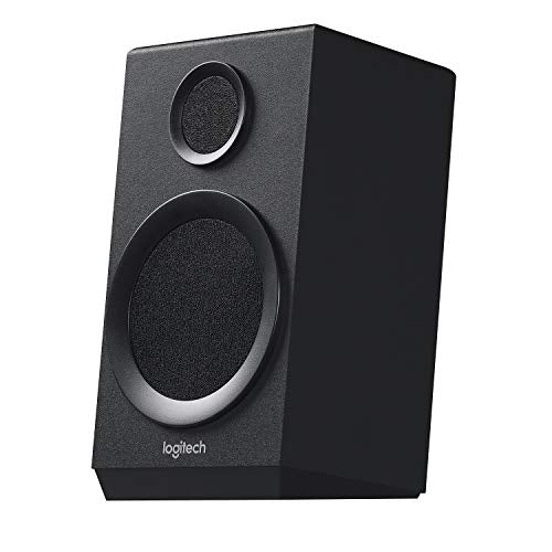 LOGITECH Z333 2.1 SPEAKERS VOLUME CONTROL JACK TV BLUE RAY/DVD PLAYER - BLACK - Like New