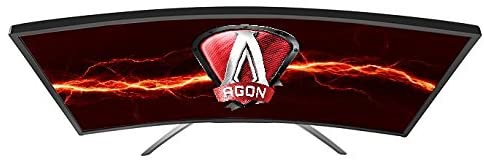 For Parts: AOC Agon AG322QCX Monitor 31.5 2560x1440 - PHYSICAL DAMAGE-CRACKED SCREEN