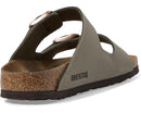 BIRKENSTOCK ARIZONA REGULAR FIT (UNISEX) - SIZE: MEN 6 WOMEN 8 - STONE BIRKIBUC - Like New