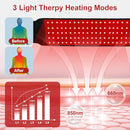 PPOKK RED LIGHT THERAPY FOR BODY 120 LEDS INFRARED LIGHT THERAPY - BLACK - Like New