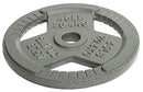 FITVIDS CAST IRON 1" STANDARD WEIGHT PLATES 45LBS - GRAY - Like New