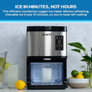 AVANTI NUGGET ICE MAKER WITH DIGITAL NIMDTS3326S-IS - STAINLESS STEEL - Like New