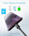 ANKER USB C TO USB C TYPE C 60W FAST CHARGING CABLE 6FT 2PACK B8753 - BLACK - Like New