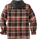 Legendary Whitetails Men's Maplewood Hooded Shirt Jacket Spruce Mountain Plaid - Brand New
