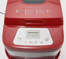 COOK'S ESSENTIALS 1.5-LB STAINLESS STEEL BREADMAKER - RED Like New