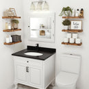 ViveLove Floating Shelves for Wall 16" L, Display With Invisible Brackets, Set 2 - Like New