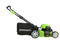 Greenworks LMF413 40V 21" Brushless Push Mower 4.0Ah 2.0Ah Charger - Green - Like New