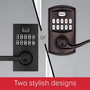 KWIKSET 917TNL-15S SMARTCODE KEYPAD ELECTRONIC, TUSTIN LEVER SMARTKEY - Nickel - Like New