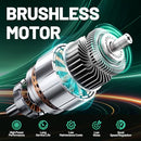 LITHELI CORDLESS LAWN MOWER 13" 5 HEIGHTS 20V BRUSHLESS MOTOR E1-L33LMBC - GREEN - Like New