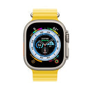 APPLE WATCH ULTRA GPS CELLULAR 49MM TITANIUM CASE YELLOW OCEAN BAND - TITANIUM - Like New