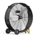 CCGIRU 13000 CFM 30" HIGH VELOCITY INDUSTRIAL DRUM FAN 3-SPEED - Scratch & Dent