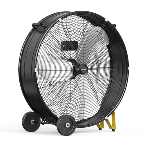 CCGIRU 13000 CFM 30" HIGH VELOCITY INDUSTRIAL DRUM FAN 3-SPEED - Scratch & Dent