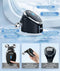 SDKWDH 5-IN-1 MICROCURRENT MULTIFUNCTIONAL FACIAL MASSAGER KKS-186 - BLACK - Like New