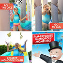 Hasbro Monopoly Splash Game Mega Bouncer Inflatable Water Park SOAK-7234 - MULTI - Like New