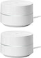 Google Nest Wifi GJ2CQ AC1200 Dual-Band Mesh Wi-Fi System Adapter 2 Pack - WHITE Like New