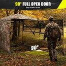 HUNTSEN Hunting Blind 270 Degree See Through Ground Hunting Blind HT001712 - Like New
