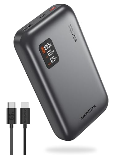 ASPERX POWER BANK 20,000MAH 65W LAPTOP CHARGER POWER BANK - Scratch & Dent