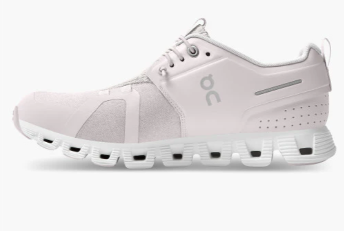 99.98822 On Running Women's Cloud 5 Terry Sneakers Lily/Sand Size 9.5 - Like New
