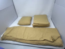 KATHY IRELAND HOME BAMBOO COOLING 6PC, QUEEN SHEET SET - GOLD - Like New
