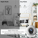 MobiCam Multi-Purpose Monitoring System, WiFi Video Baby Monitor - White - Like New
