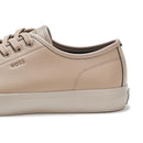 5054754925710 BOSS MEN'S AIDEN LOGO BLOCK LEATHER LOW TOP SNEAKERS - SIZE 10 - Like New
