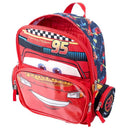 DISNEY KIDS' CARS 12" BACKPACK - RED - Brand New