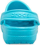 CROCS UNISEX ADULT CLASSIC CLOGS MENS 10/WOMENS 12 DIGITAL AQUA - DIGITAL AQUA - Like New