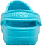 CROCS UNISEX ADULT CLASSIC CLOGS MENS 10/WOMENS 12 DIGITAL AQUA - DIGITAL AQUA - Like New