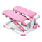 SUNNY HEALTH FITNESS MINI STEPPERS FOR EXERCISE AT HOME STAIR STEP - PINK - Like New