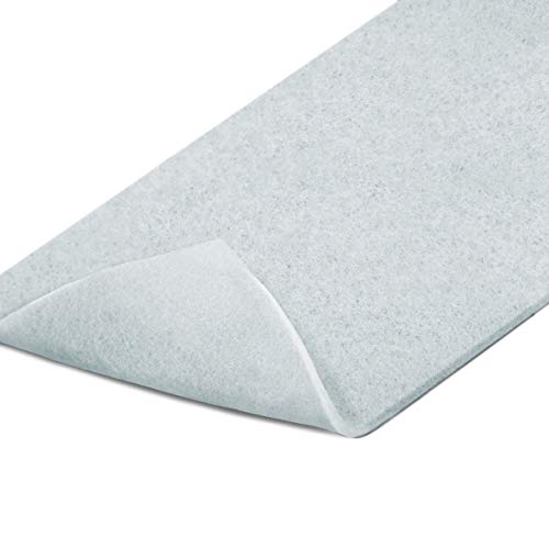 DUWEE DELUX IRONING BOARD PADDING, EXTRA DENSE FELT MATERIAL, 54" X 18" - WHITE - Brand New