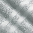 BIBB HOME 18 PIECE ZERO TWIST EGYPTIAN COTTON TOWEL SET - SILVER - Brand New