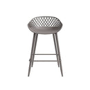 Jamesdar Kurv Steel Counter Stool 2 Piece Set B07ZG44L3C - Warm Gray - Brand New