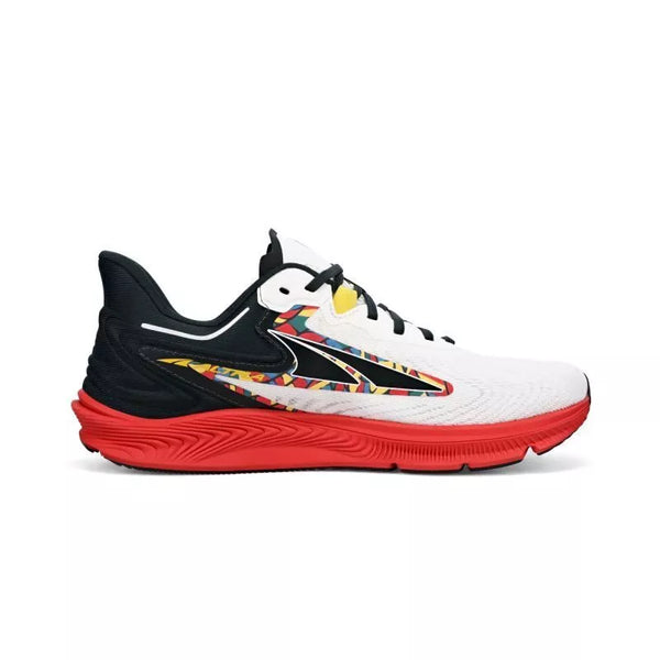 ALTRA TORIN 6 BERLIN - LAUFSCHUHE - HERREN, SIZE 8.5, WHITE/RED (ALOA82C21601) - Like New