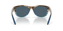 06S9108 COSTA DEL MAR WOMEN'S ALETA ROUND WAHOO/GRAY POLARIZED 580P 54MM - 54 - Like New