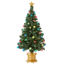 NATIONAL TREE COMPANY SZOX7-100L-48 TREE, 27X27X48 - GREEN/GOLD - Like New