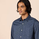 AMAZON ESSENTIALS LONG-SLEEVE SLIM-FIT STRETCH POPLIN SIZE MEN M - Brand New