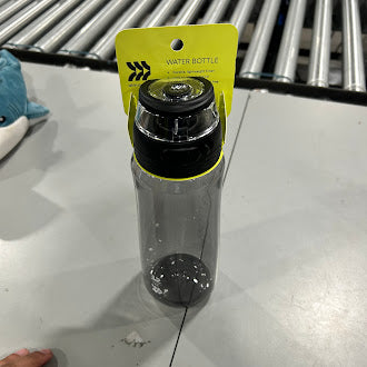 ALL IN MOTION WATER BOTTLE DURABLE LIGHT WEIGHT TRITAN 32OZ - TRANSPARENT BLACK - Brand New