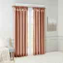 MADISON PARK 84-IN INTERLINED TOP TAB SINGLE CURTAIN PANEL - SPICE - Like New