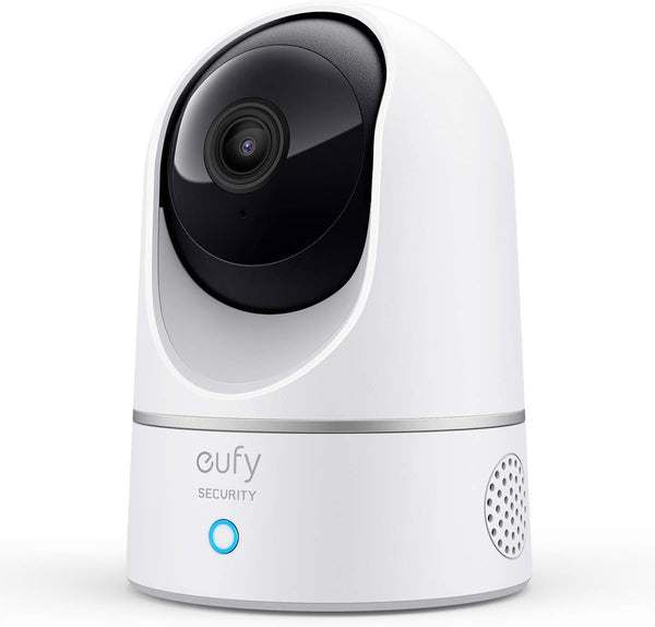 EUFY Security 2K E220 indoor cam Pan & Tilt plug-in camera - WHITE Like New